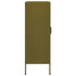 Lady Jillian -  Storage Cabinet Olive Green 80x35x101,5 cm Steel - Model 4
